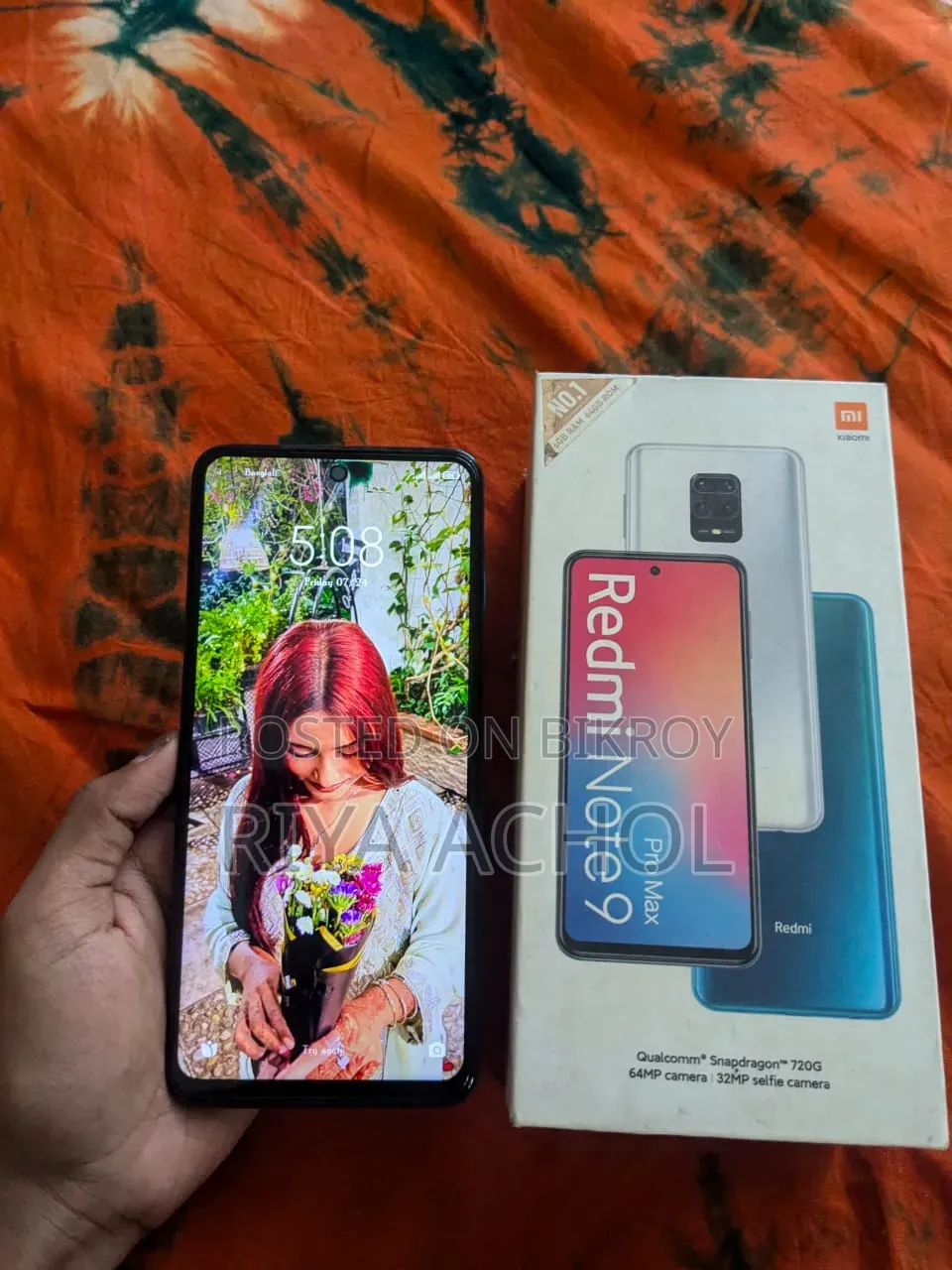 Xiaomi Redmi Note 9 Pro Max 128 GB Red