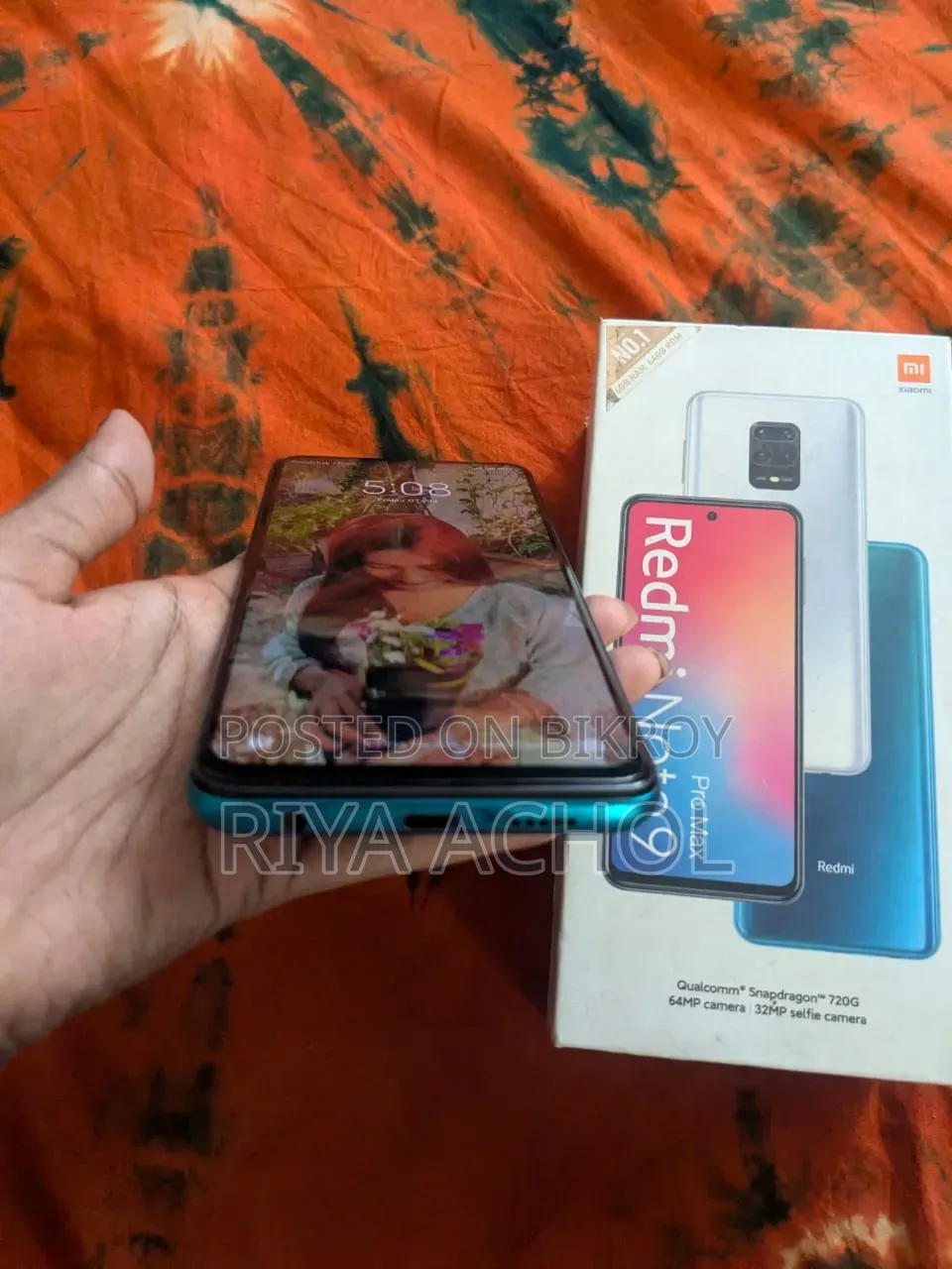 Xiaomi Redmi Note 9 Pro Max 128 GB Red
