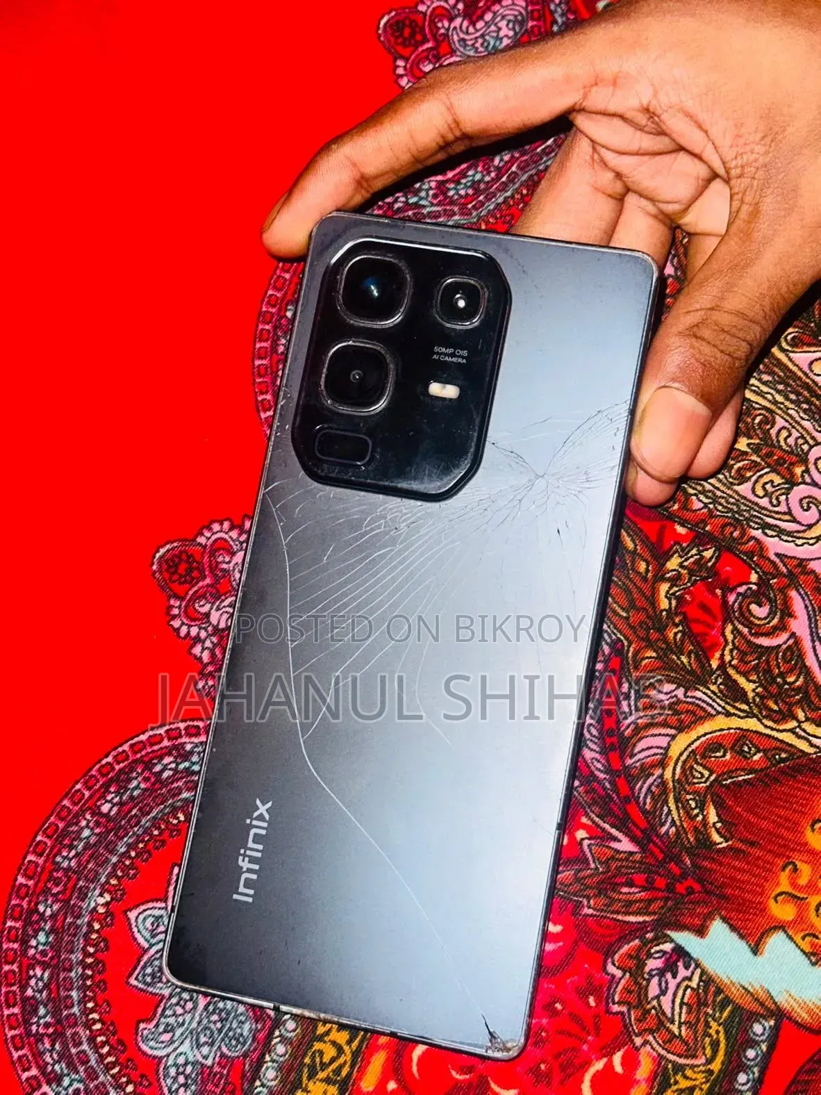 Infinix Note 50 4G 256 GB Black