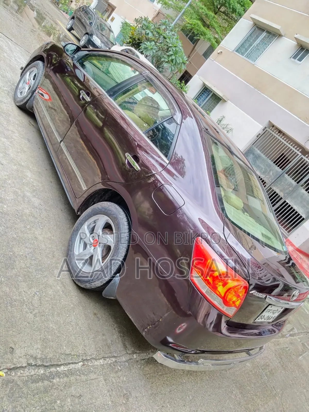 Toyota Allion 2014 Maroon
