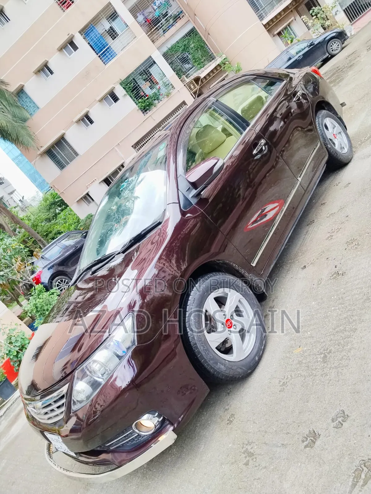 Toyota Allion 2014 Maroon