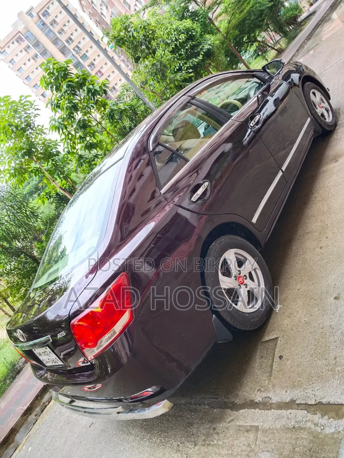 Toyota Allion 2014 Maroon