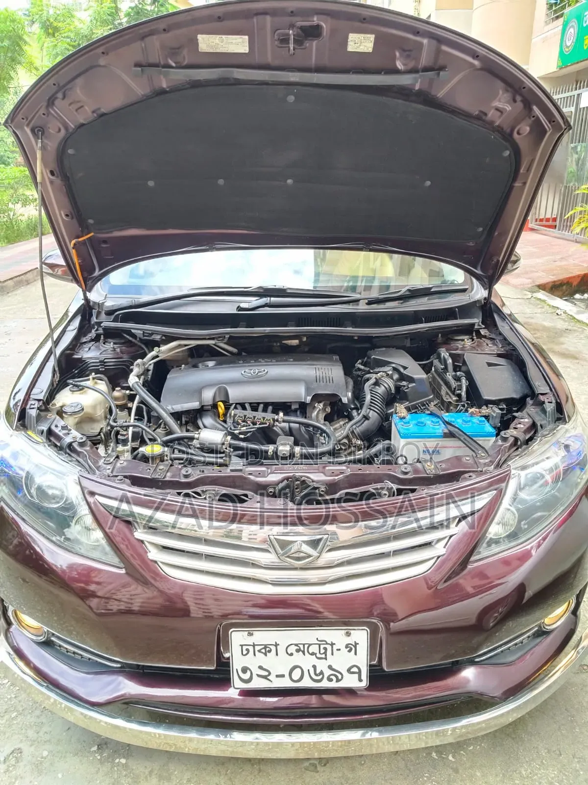 Toyota Allion 2014 Maroon