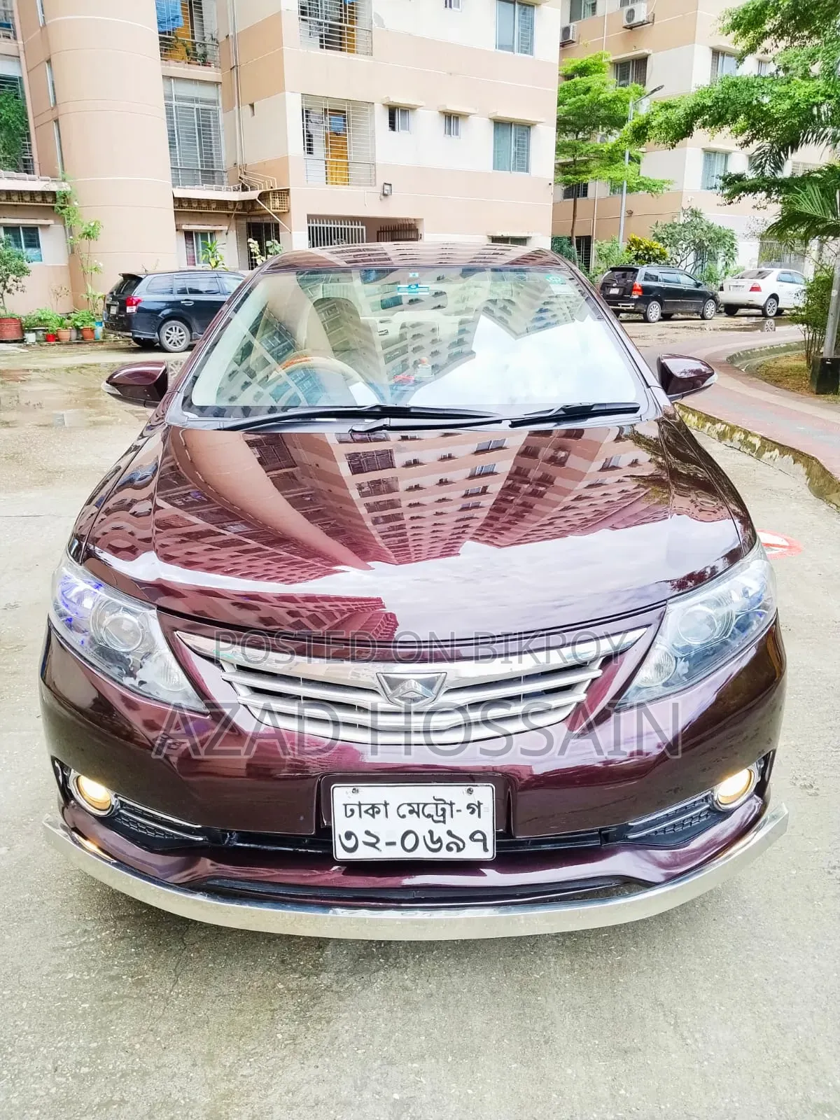 Toyota Allion 2014 Maroon