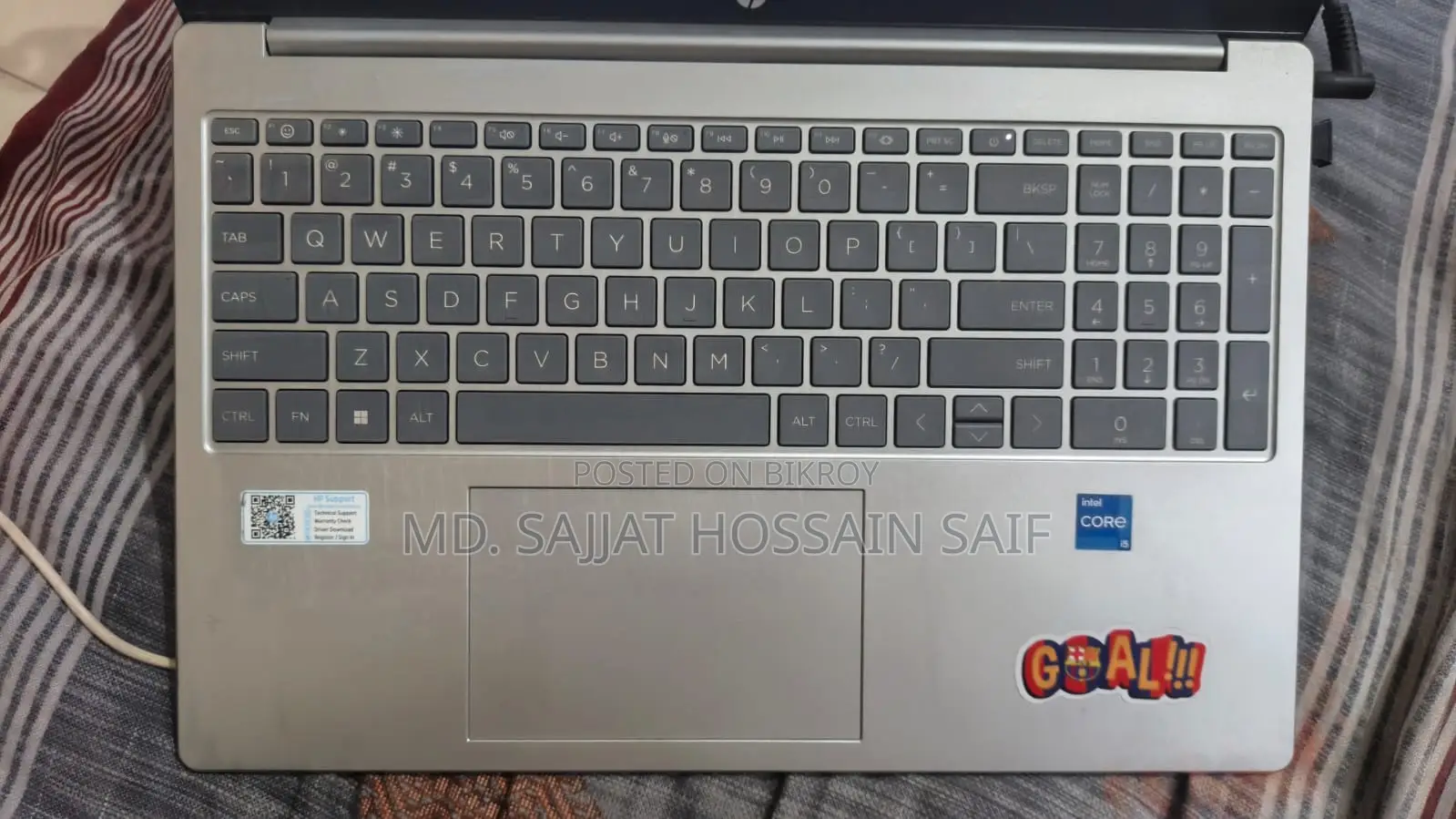 Laptop HP 15 8GB Intel Core i5 SSD 512GB