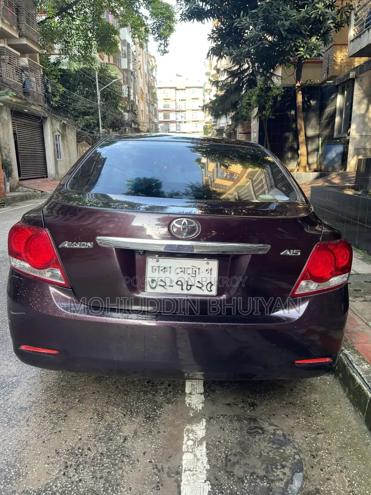 Toyota Allion 2014 Maroon