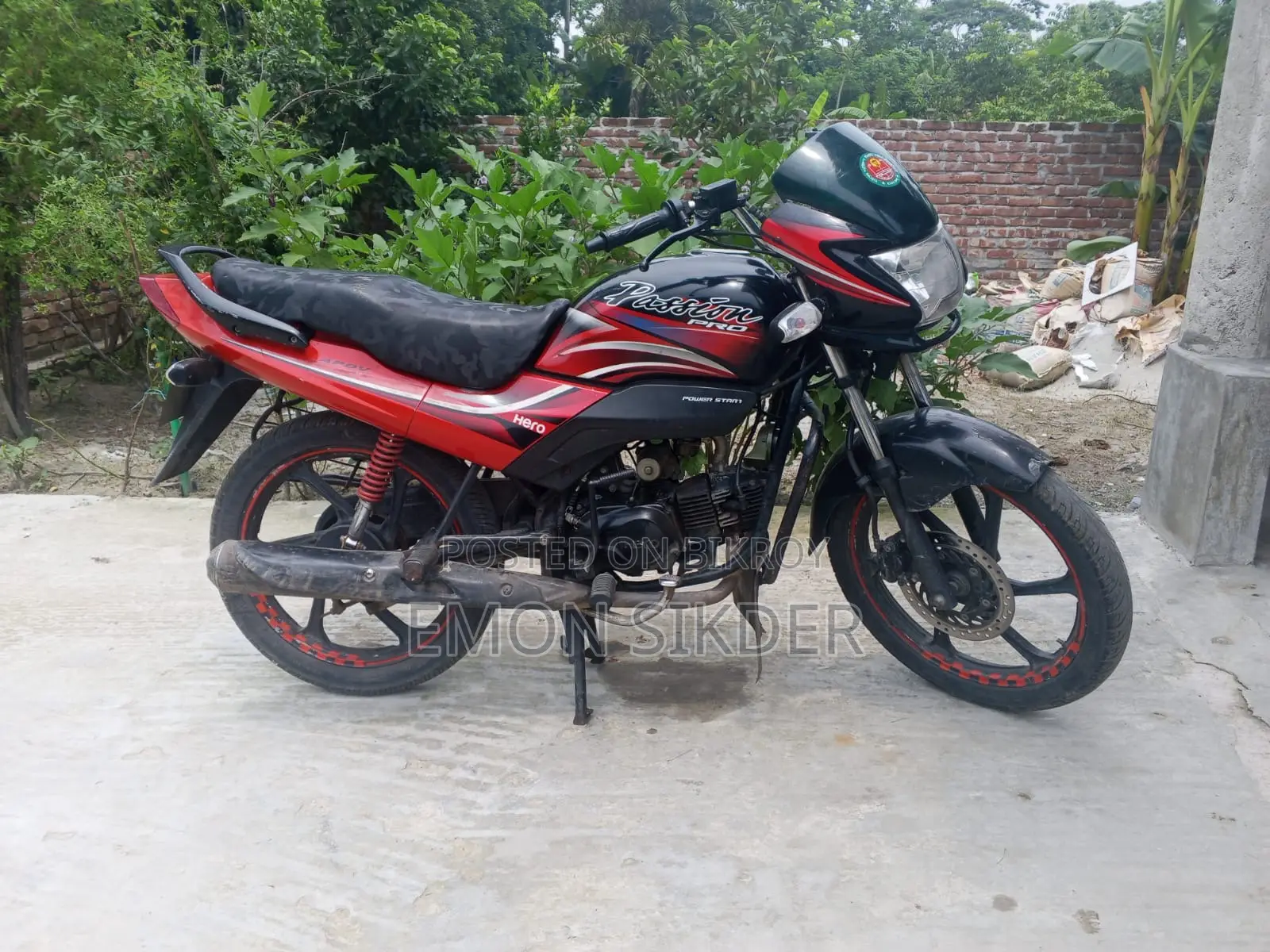 হিরো প্যাশন প্রো ২০১৬ ব্ল্যাক