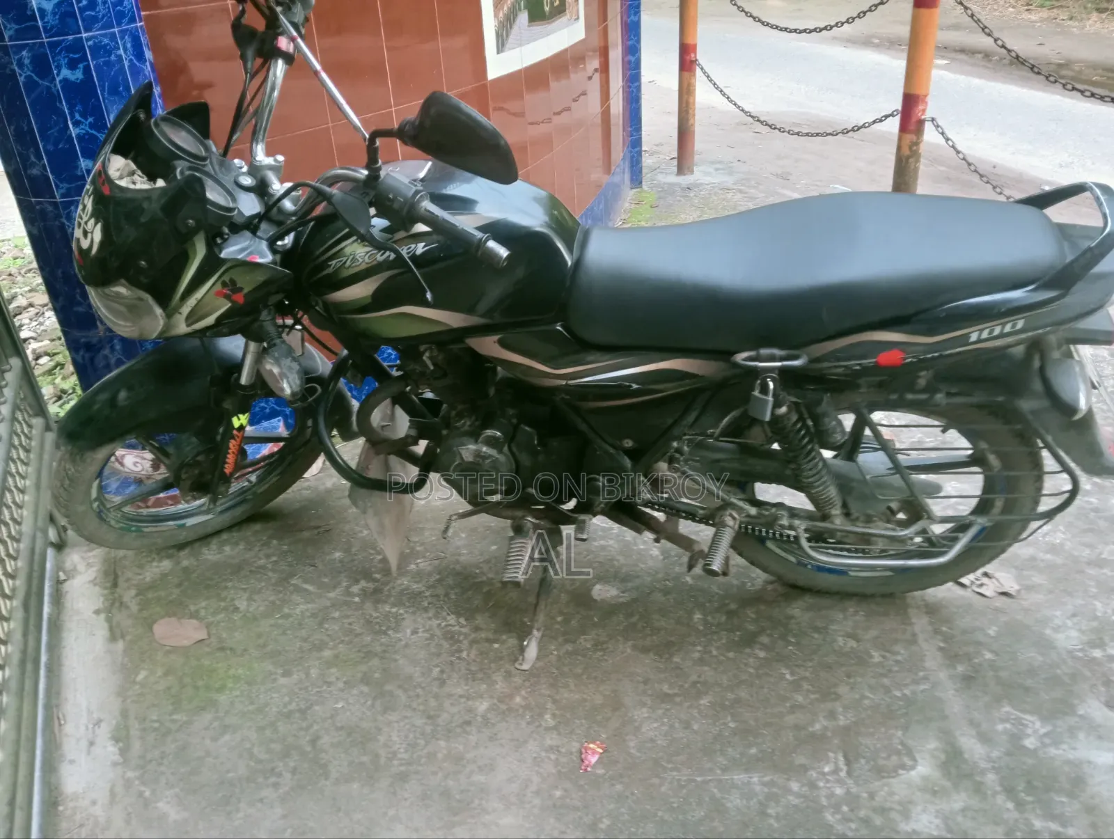Bajaj Discover 100 2012 Green