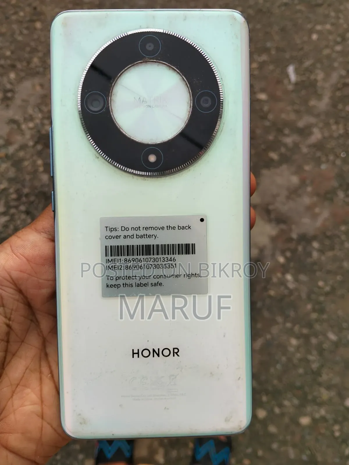 Honor X9b 5G 256 GB White