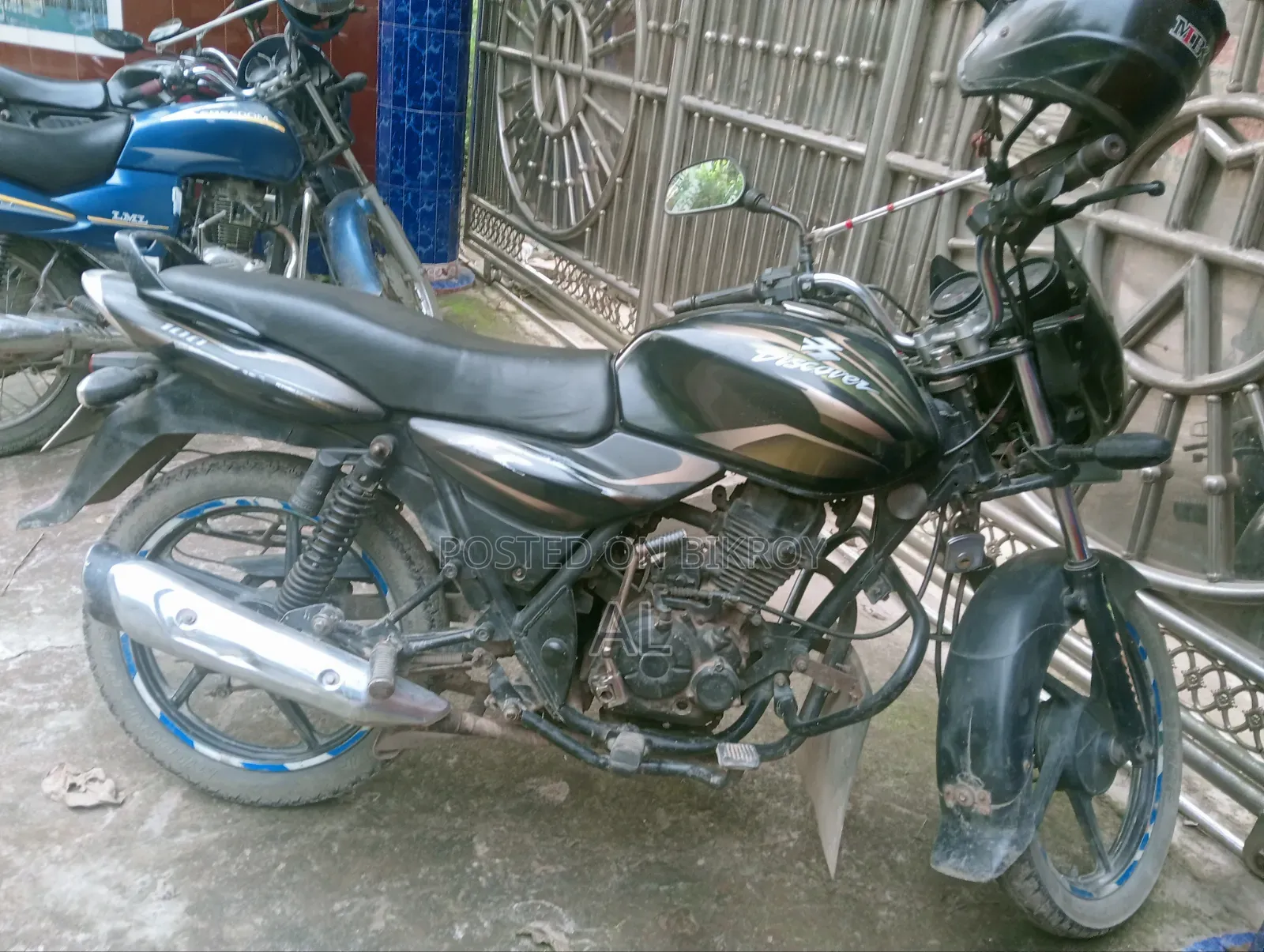 Bajaj Discover 100 2012 Green