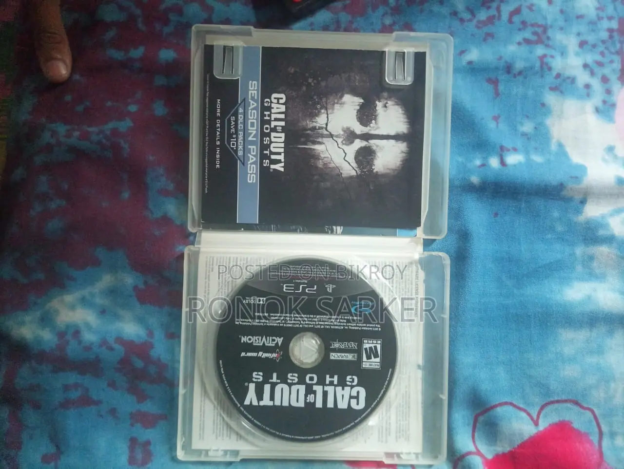 PS3 Original Game Discs - Call of Duty Ghosts, BO3 Star Trek