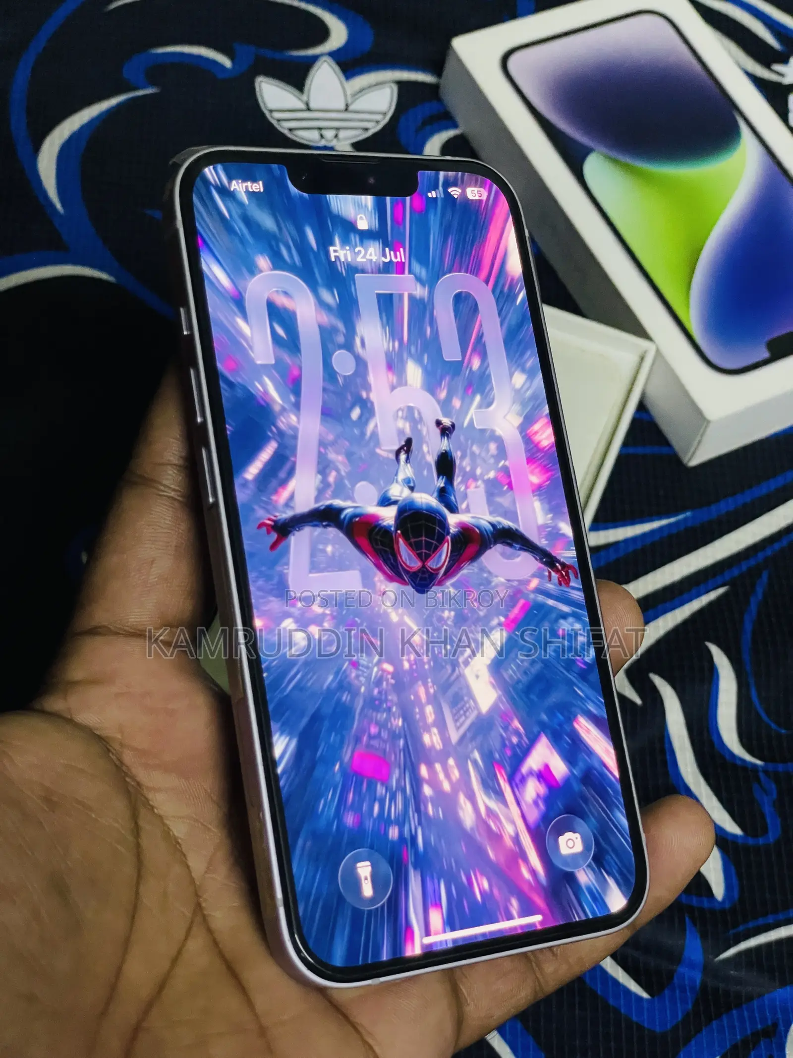 অ্যাপল আইফোন ১৪ ১২৮ জিবি পার্পল