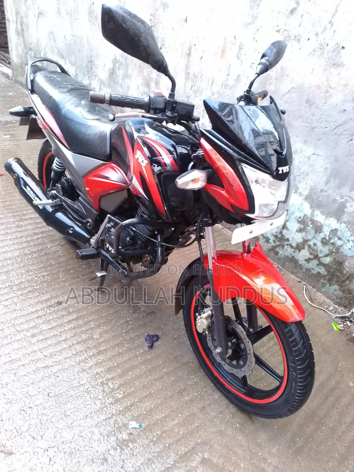 TVS Stryker 125 2018 Red