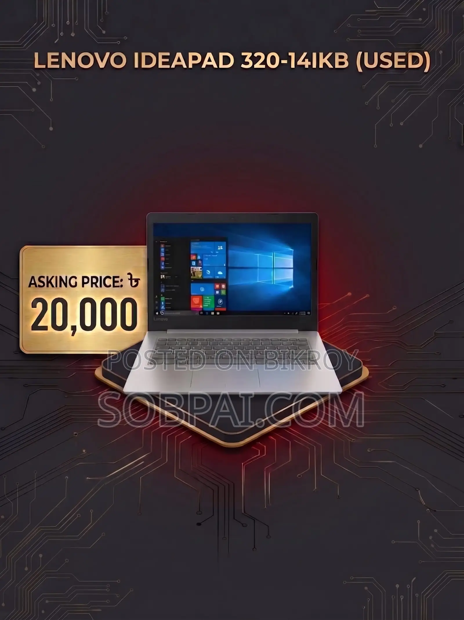 Laptop Lenovo IdeaPad 320 8GB Intel Core i5 SSD 256GB