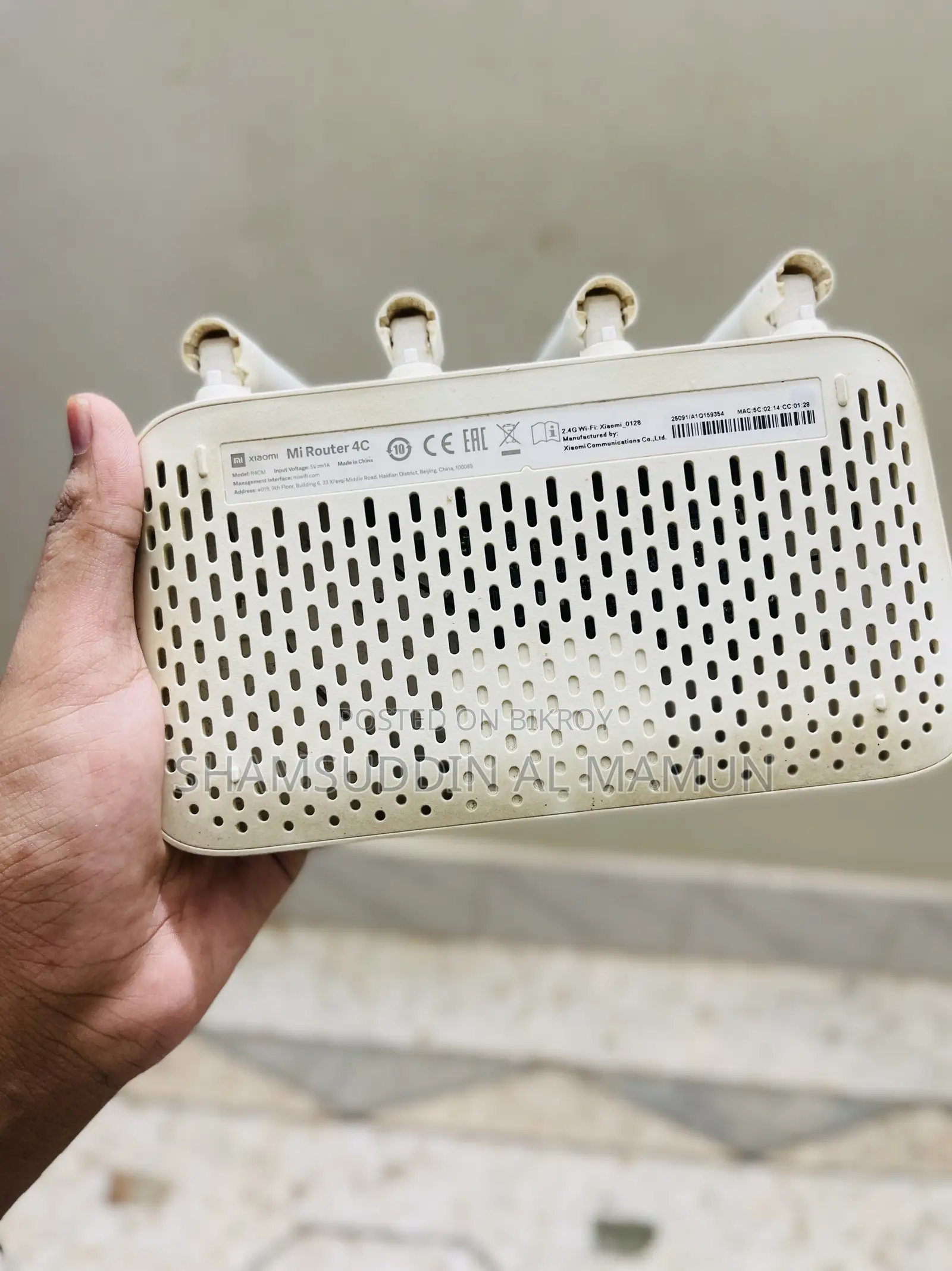 Mi Router 4c