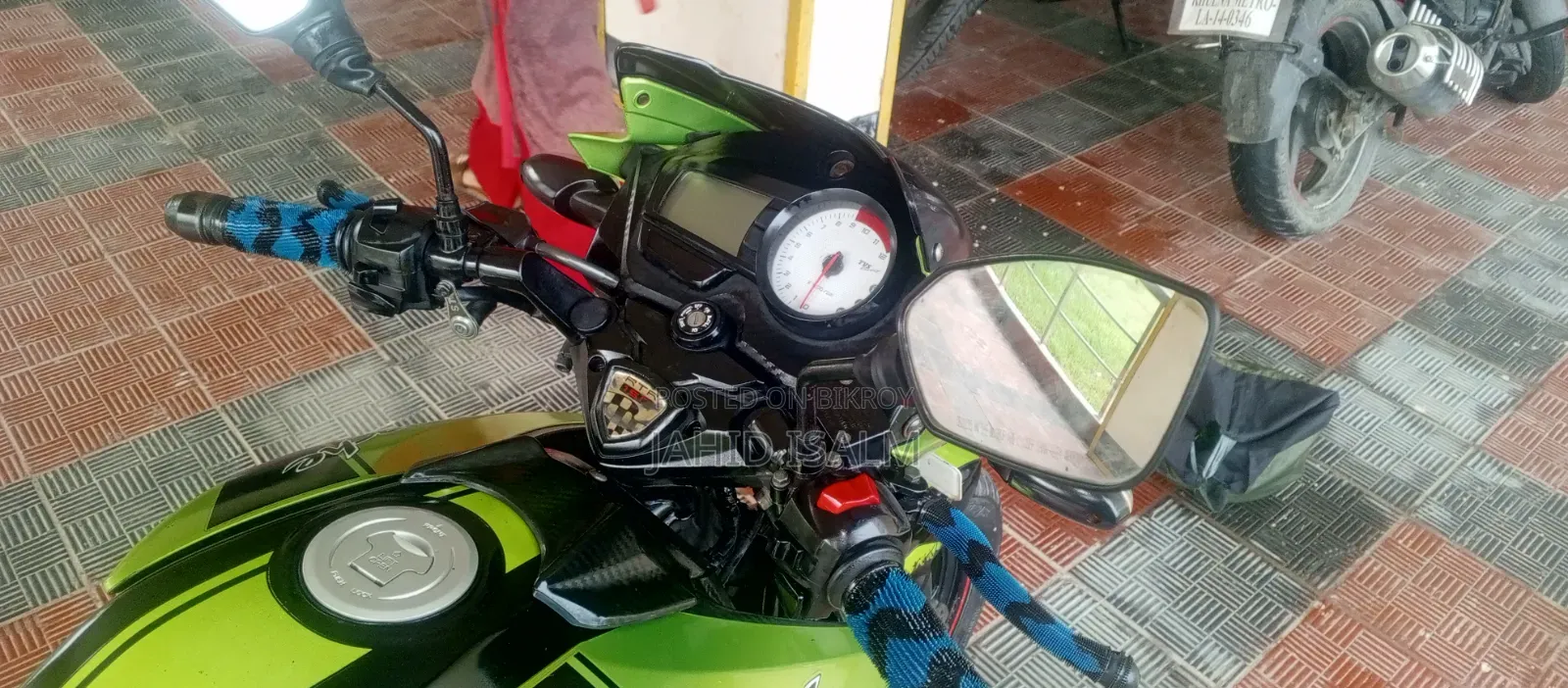 TVS Apache RTR 160 2V 2016 Green