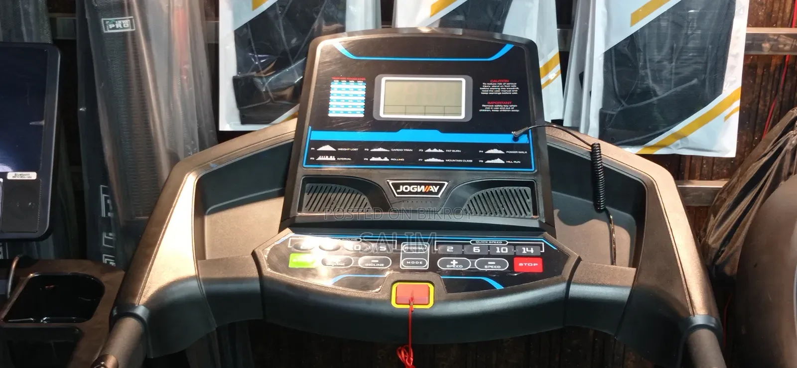 Jogway -T33a - 4-Hpac Motorized Treadmill