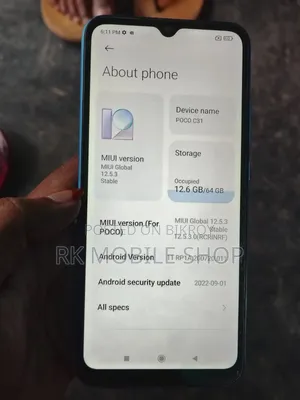 Xiaomi Poco C40 64 GB Blue
