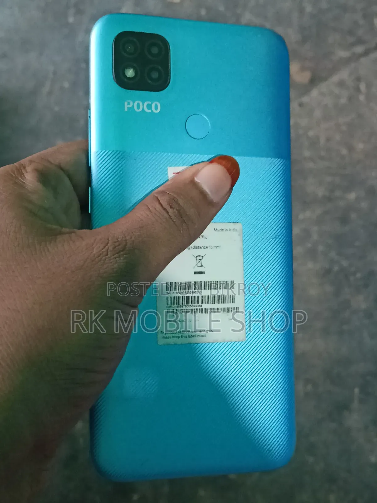 Xiaomi Poco C40 64 GB Blue