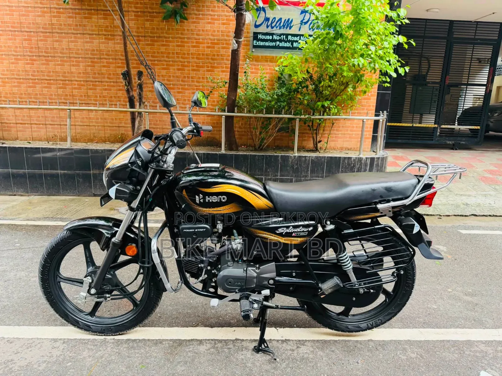 Hero Splendor Plus Xtec 2025 Black