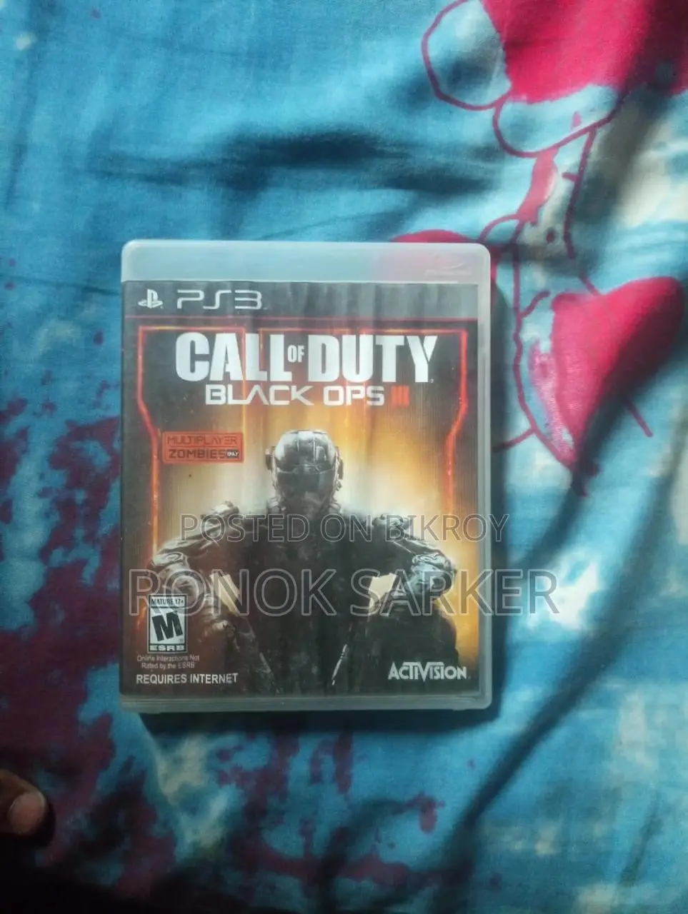 PS3 Original Game Discs - Call of Duty Ghosts, BO3 Star Trek
