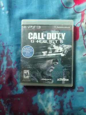 PS3 Original Game Discs - Call of Duty Ghosts, BO3 Star Trek