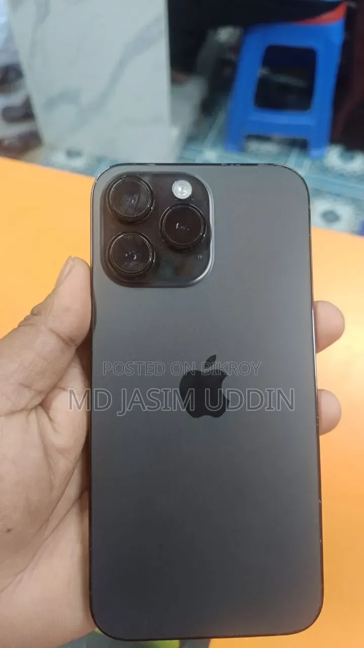 অ্যাপল আইফোন ১৪ প্রো ম্যাক্স ১২৮ জিবি ব্ল্যাক