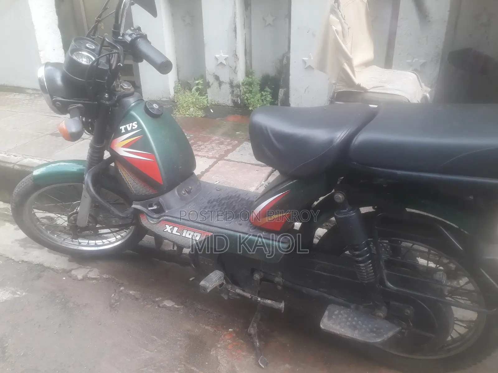 টিভিএস এক্সএল ১০০ ২০১৭ সবুজ