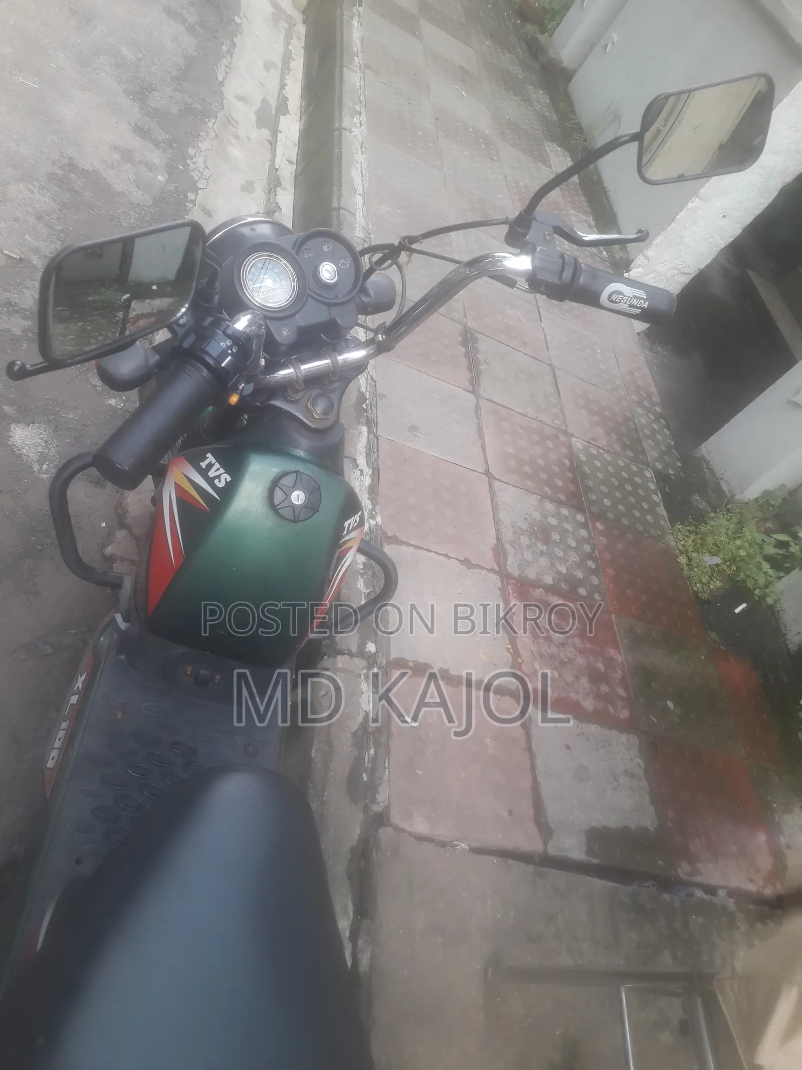 টিভিএস এক্সএল ১০০ ২০১৭ সবুজ