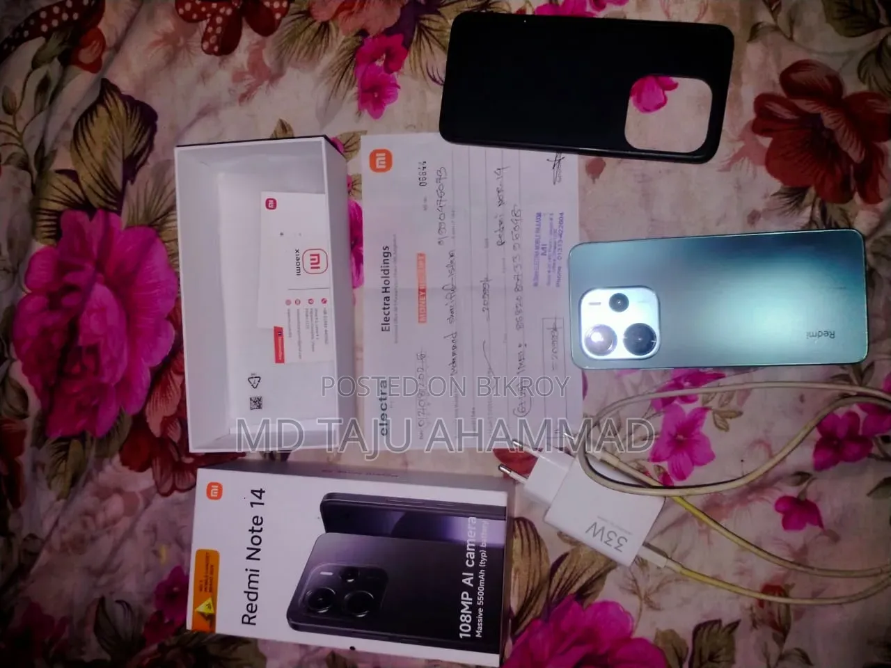 Xiaomi Redmi Note 14 5G 256 GB Silver