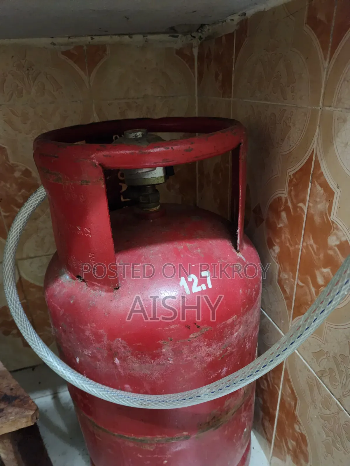 Gas Oven and Gas Cylinder