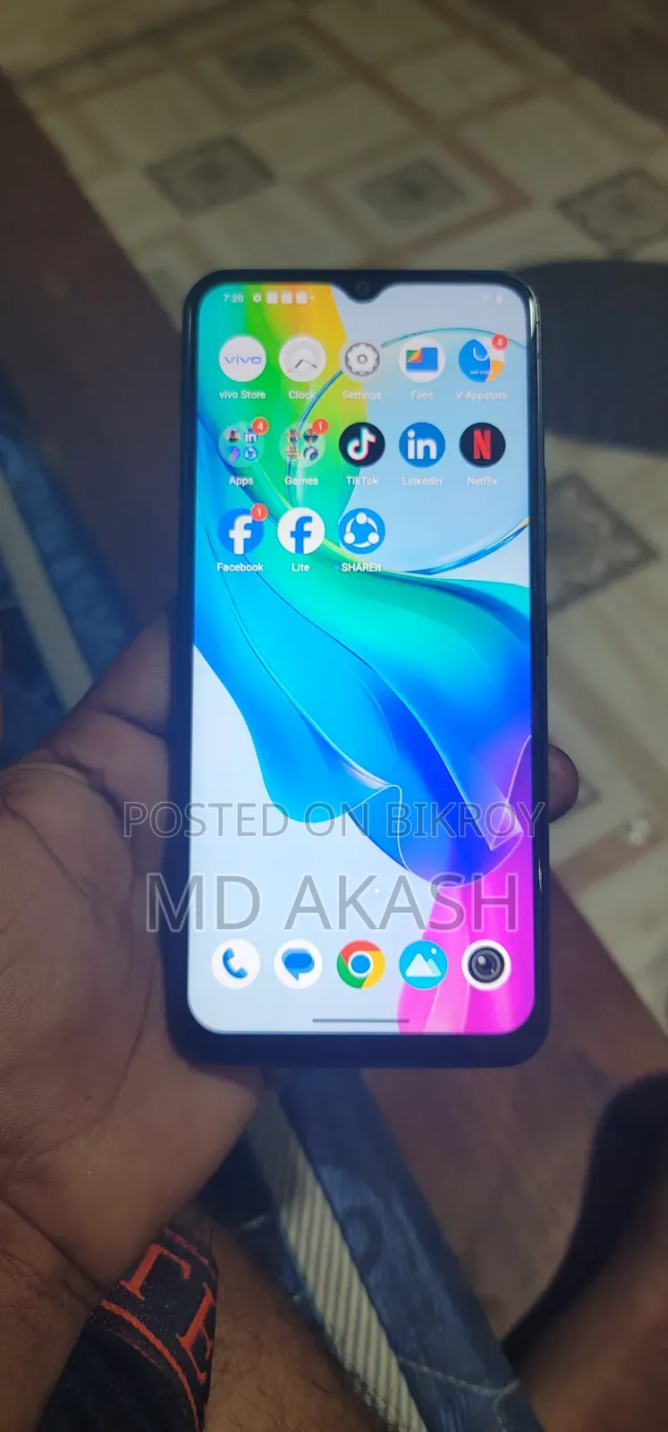 Vivo Y03t 64 GB Black