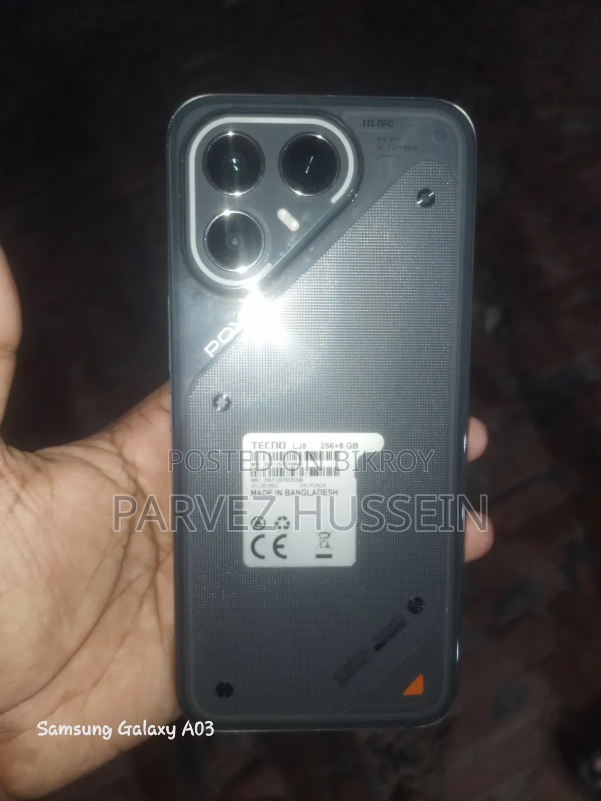 Tecno Pova 7 Pro 5G 256 GB Black