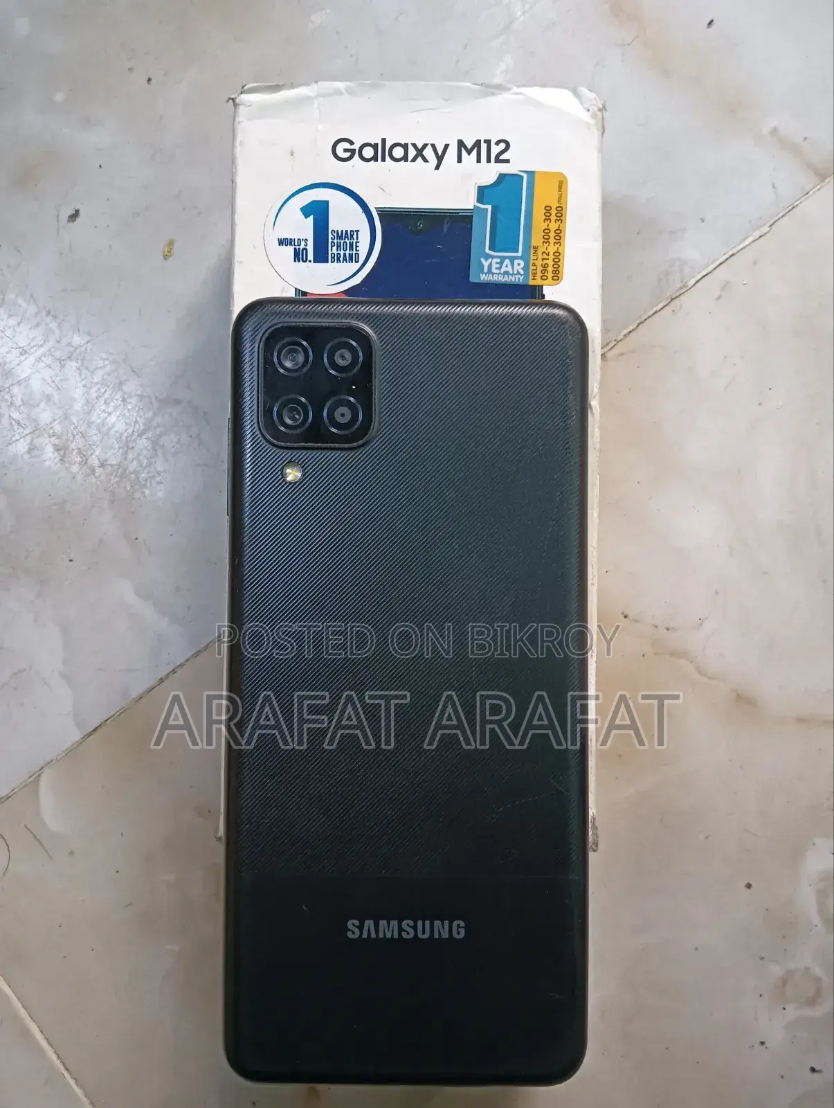 Samsung Galaxy M12 128 GB Black
