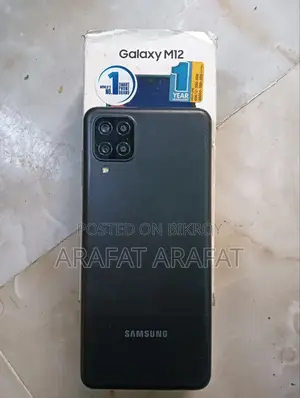 Samsung Galaxy M12 128 GB Black