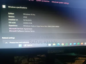 Desktop Computer 8GB RAM Intel Core i5 HDD+SSD 128GB