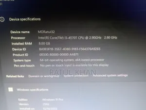 Desktop Computer 8GB RAM Intel Core i5 HDD+SSD 128GB