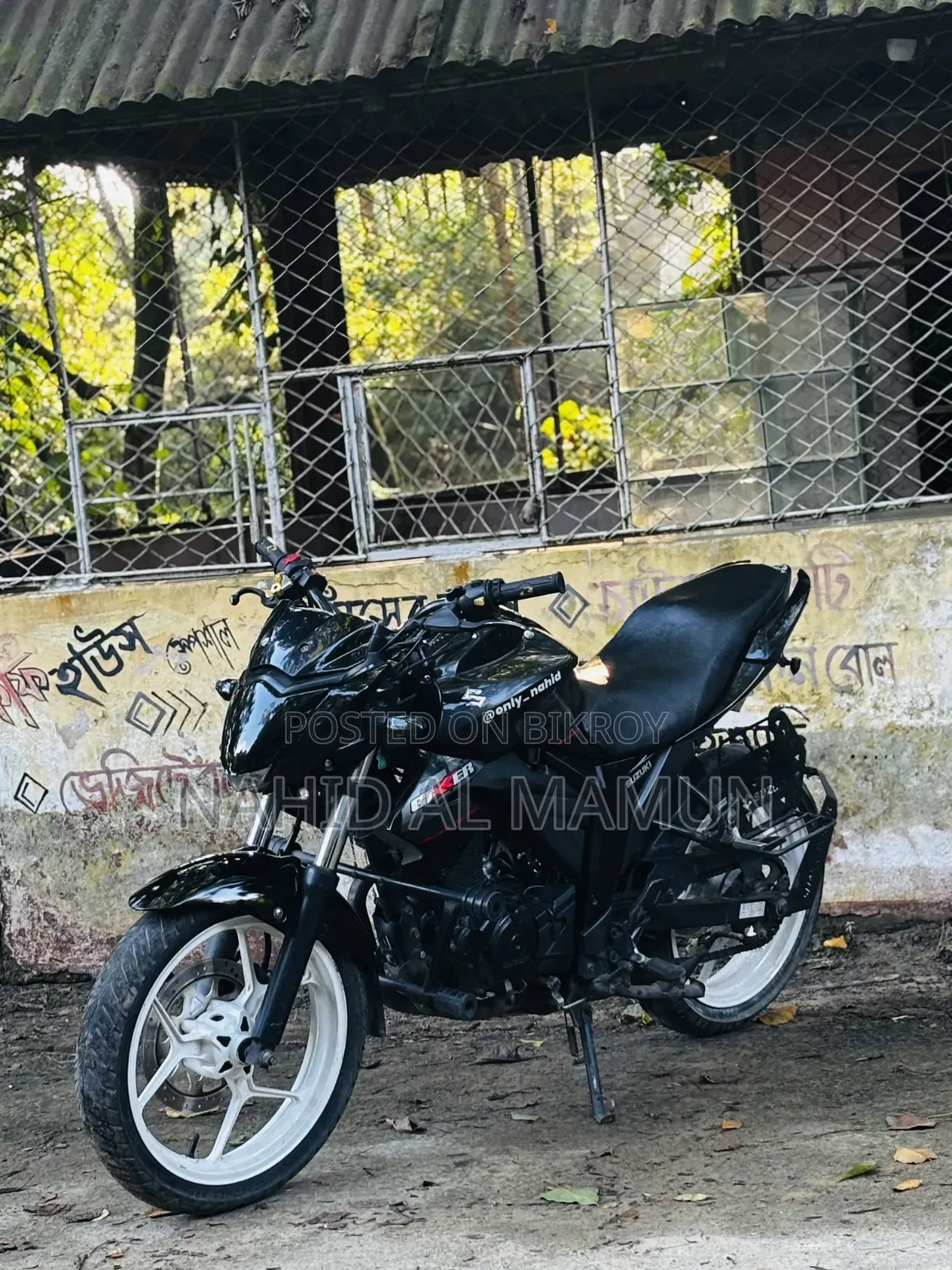 Suzuki Gixxer 2019 Black