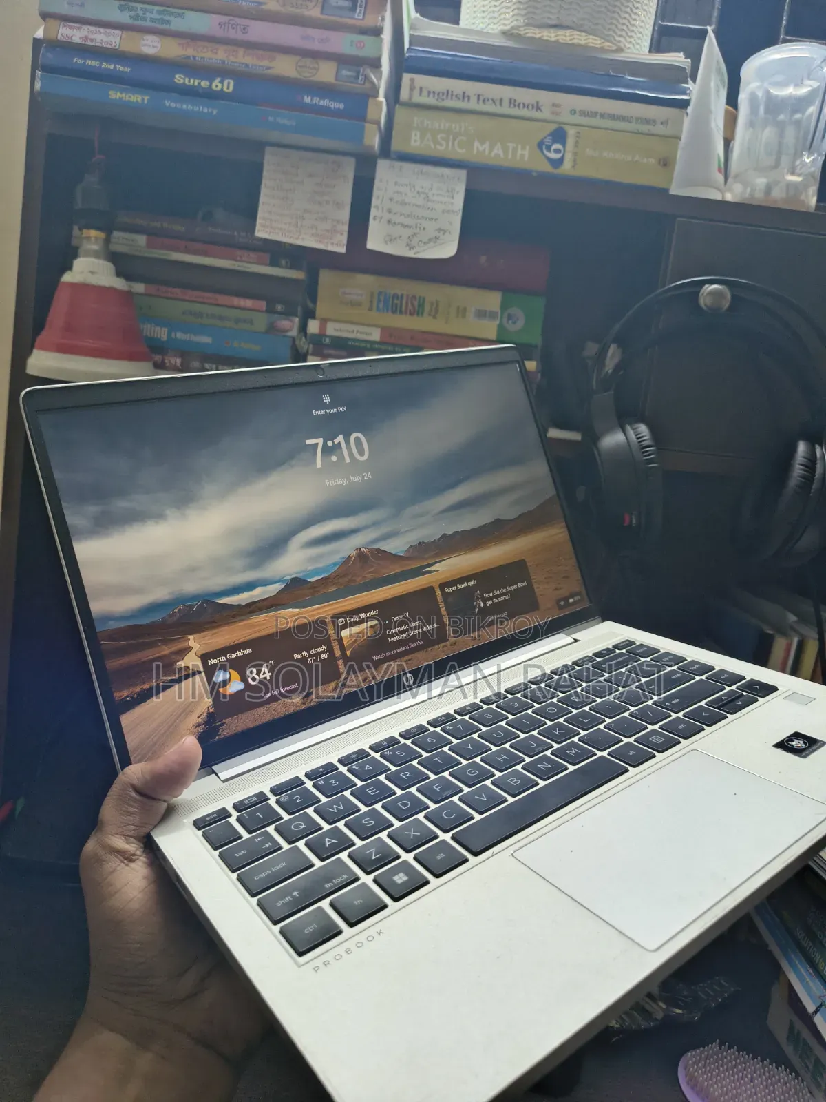 Laptop HP Probook 445 G9 16gb Amd Ryzen 5 Sshd+ssd 512gb