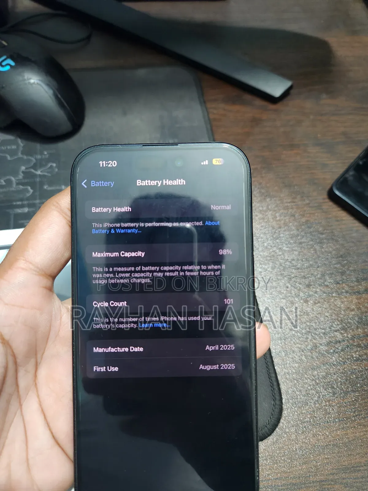 Apple iPhone 15 128 GB Black