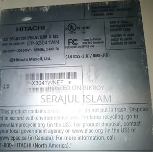 Hitachi Cp -Wx 3041 Projector Sale