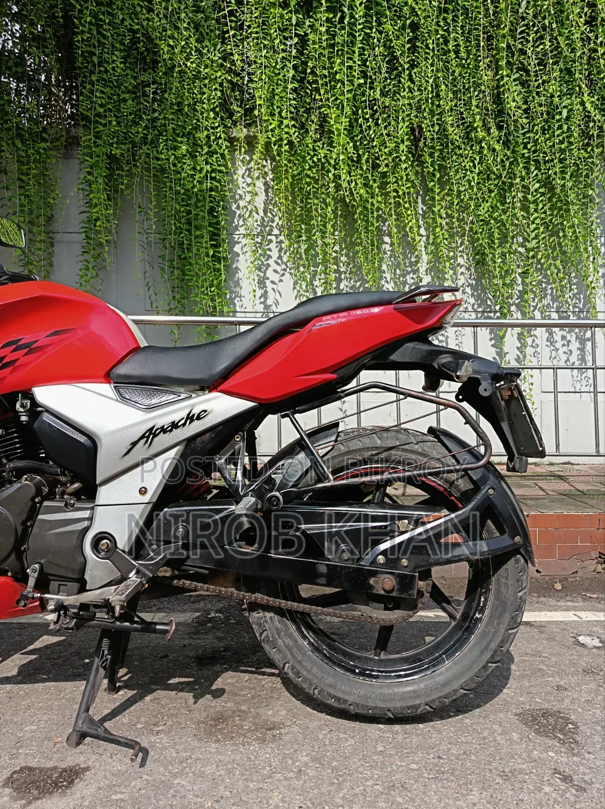 টিভিএস আপাচে আরটিআর ১৬০ ৪ভি ২০২২ রেড