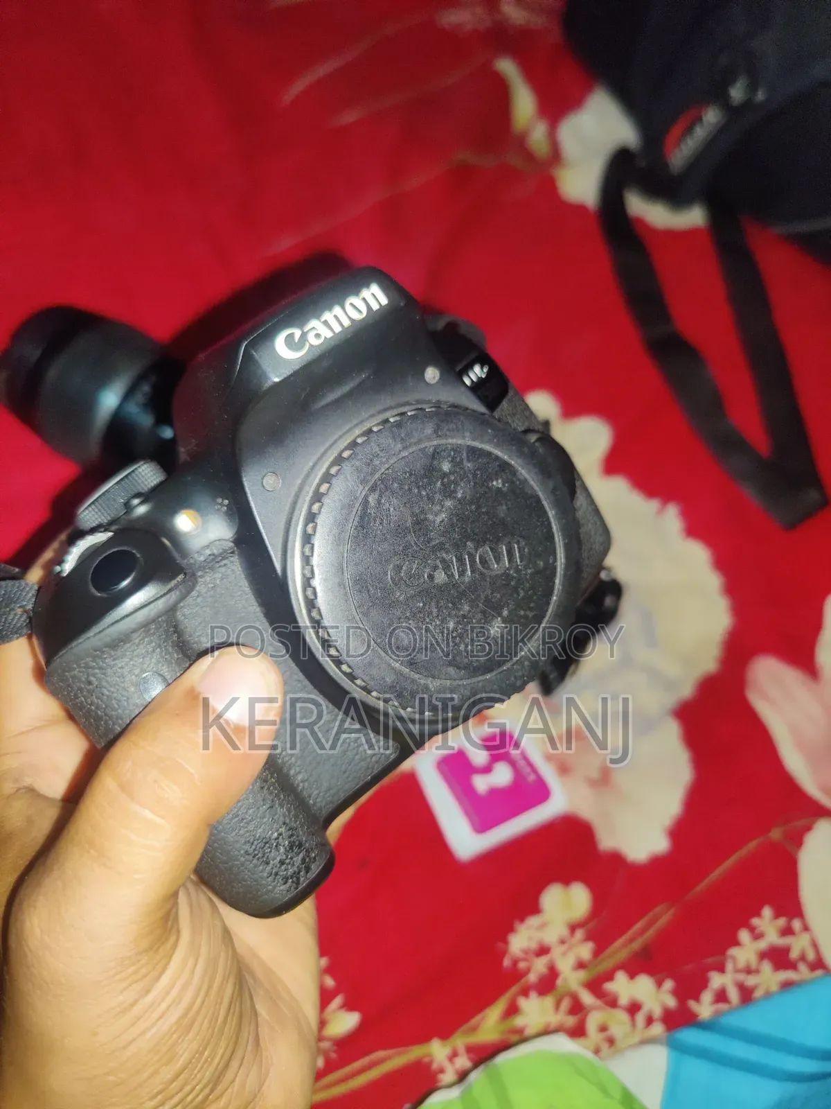 ক্যানন ৭৫০ডি উইথ প্রাইম ১৮-৫৫ লেন্স