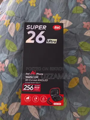 আইটেল এস২৬ আল্ট্রা ২৫৬ জিবি ব্লু