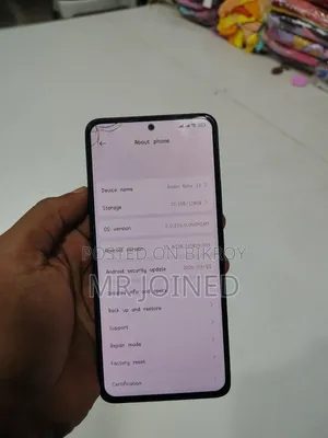 শাওমি রেডমি নোট ১৩ ১২৮ জিবি কালো