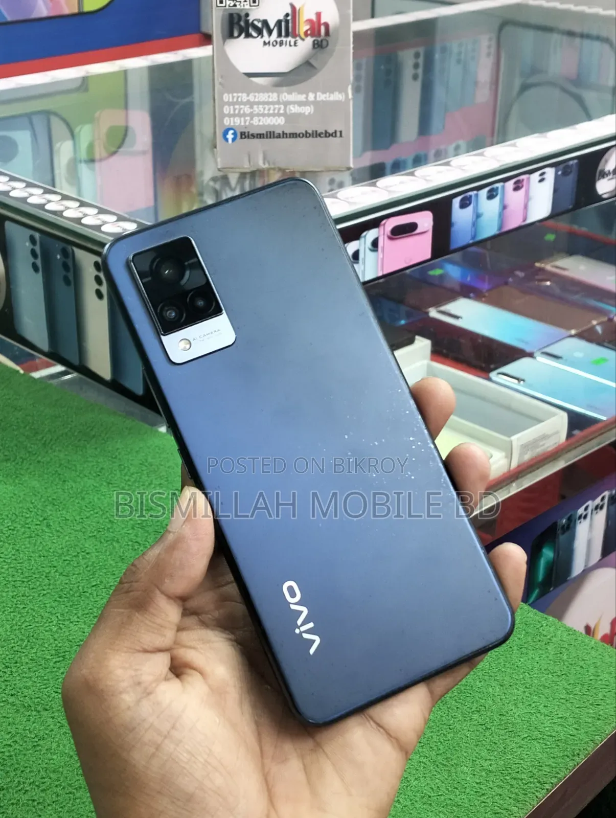 Vivo V21 128 GB Black