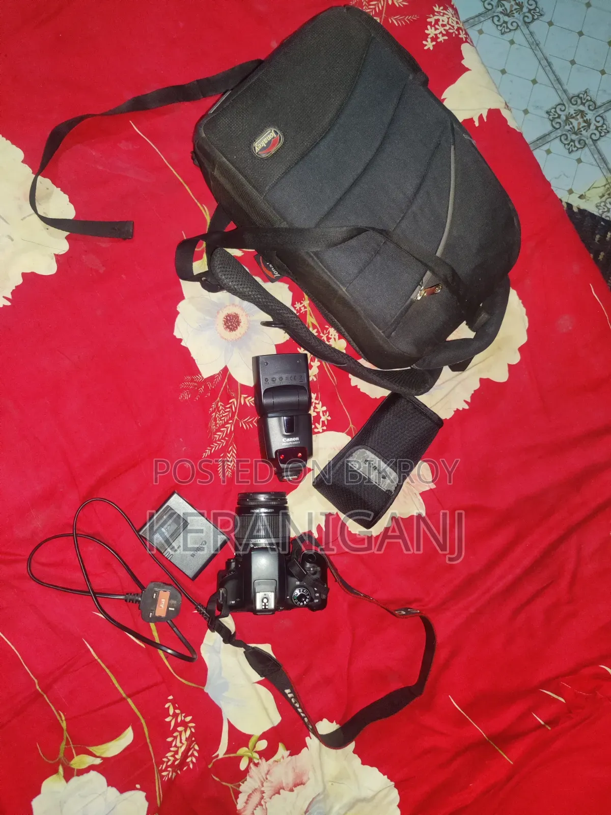 ক্যানন ৭৫০ডি উইথ প্রাইম ১৮-৫৫ লেন্স