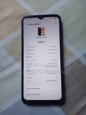 Samsung Galaxy A14 128 GB Black