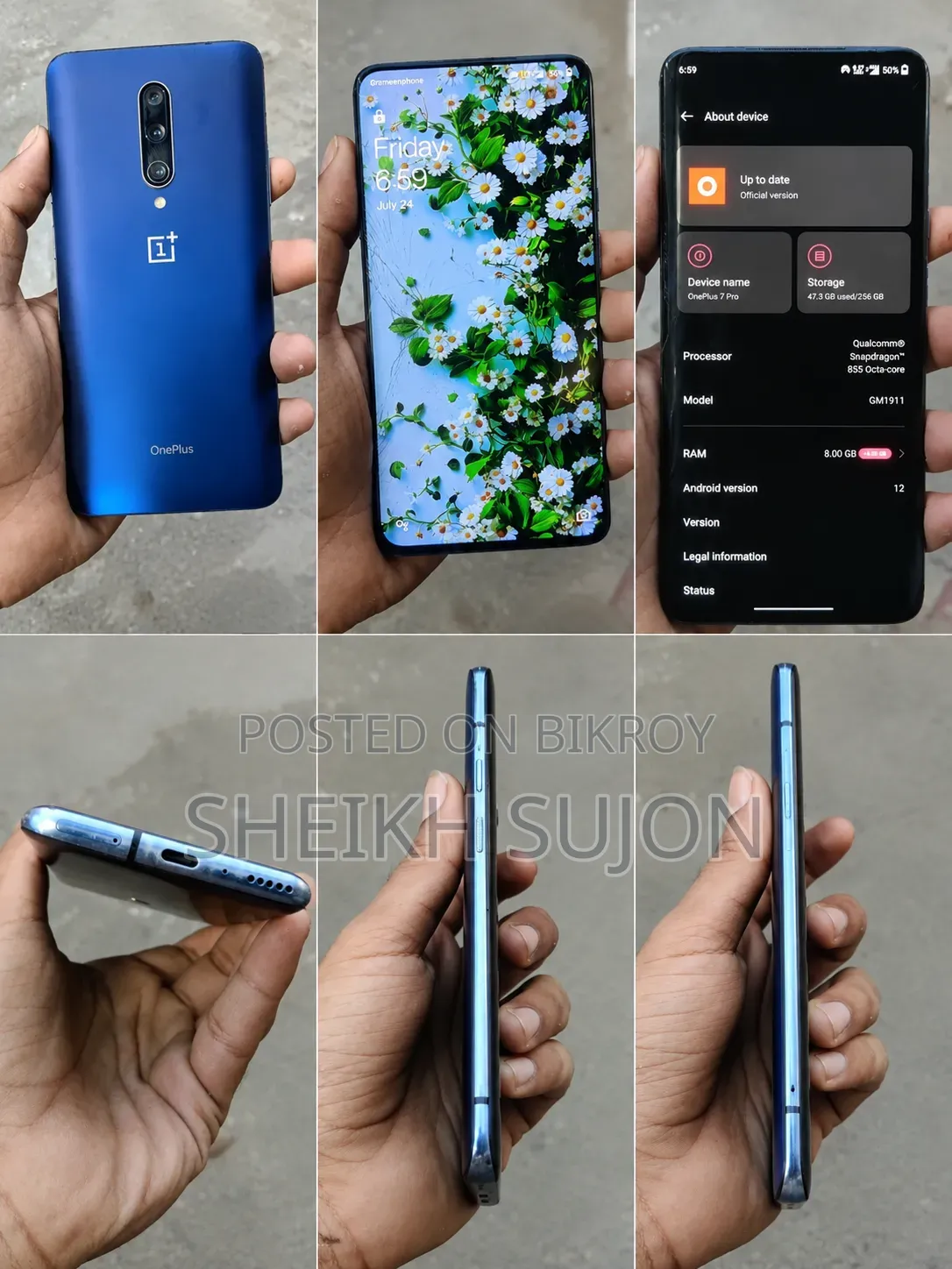 OnePlus 7 Pro 256 GB Blue
