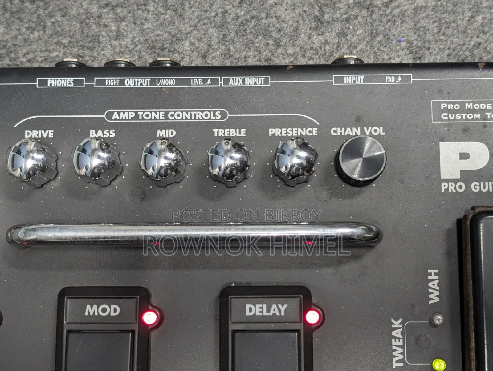 Line 6 Pod XT Live With Original Adapter, Bag and USB Cable